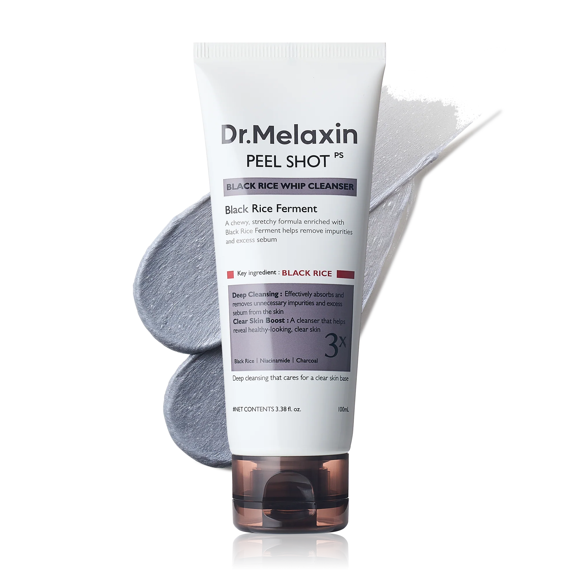 Peel Shot Black Rice Mochi Whip Cleanser